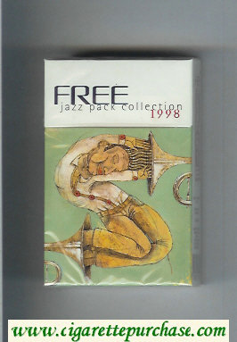 Free Jazz Pack Collection 1998 Cigarettes hard box