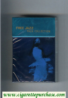 Free Jazz Pack Collection design 1999 foto Bob Woltenson Cigarettes hard box