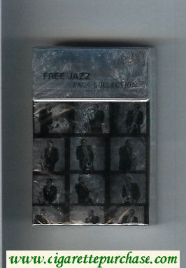 Free Jazz Pack Collection design 1999 foto Gilles Larrain Cigarettes hard box