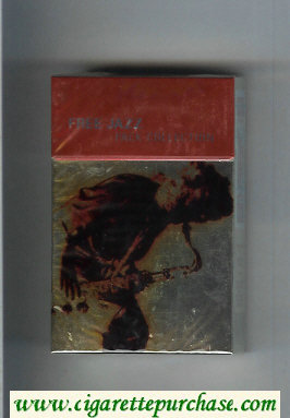 Free Jazz Pack Collection design 1999 foto Luiz Garrido Cigarettes hard box