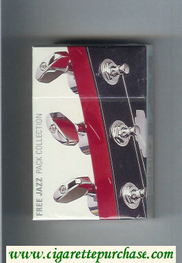 Free Cigarettes Jazz Pack Collection design 2000 hard box