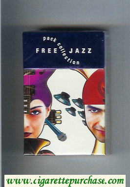 Free Jazz Pack Collection design 2001 hard box Cigarettes