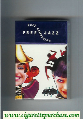 Free design 2001 Jazz Pack Collection hard box Cigarettes