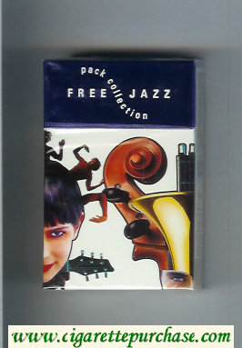 Free design 2001 Jazz Pack Collection Cigarettes hard box