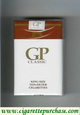 GP Classic King Size Non-Filter cigarettes soft box