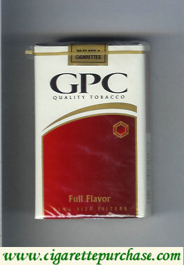 GPC Quality Tabacco Full Flavor King Size Filters Cigarettes soft box