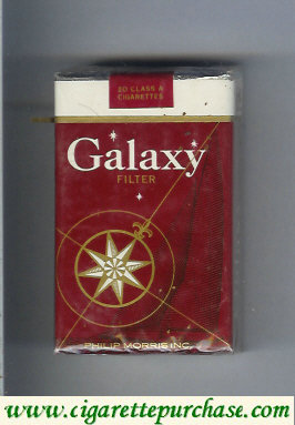 Galaxy Filter cigarettes soft box