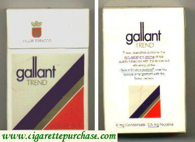 Gallant Trend Cigarettes hard box