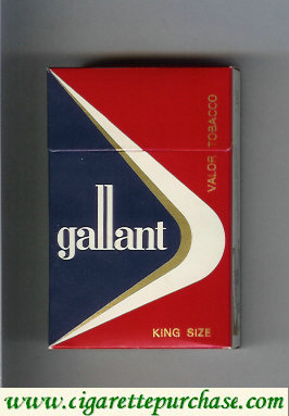 Gallant King Size Cigarettes hard box