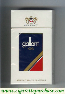 Gallant 100s Cigarettes hard box