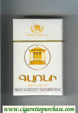 Garni American Blend Grand Tobacco cigarettes hard box