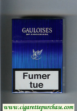 Gauloises Blue cigarettes hard box