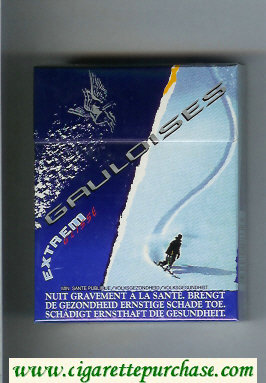 Gauloises Extrem Glisse 25s cigarettes hard box