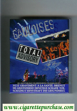 Gauloises Total Advisory 25s cigarettes hard box