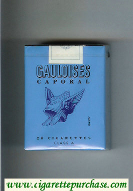 Gauloises Caporal cigarettes soft box