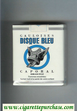 Gauloises Disque Bleu Caporal Filtre cigarettes soft box