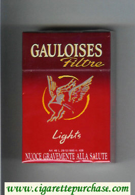 Gauloises Filtre Lights cigarettes hard box