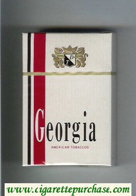 Georgia cigarettes hard box