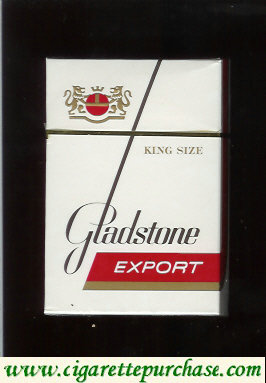 Gladstone Export cigarettes hard box