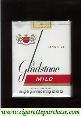 Gladstone Mild King Size 25s cigarettes Soft box
