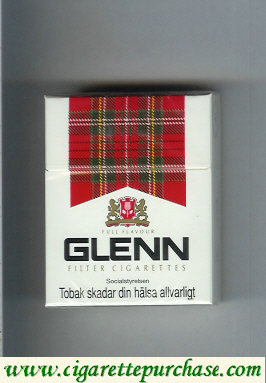 Glenn Full Flavour cigarettes hard box