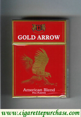 Gold Arrow American Blend Full Flavour cigarettes hard box