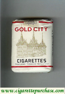 Gold City cigarettes soft box