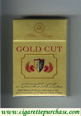 Gold Cut cigarettes hard box