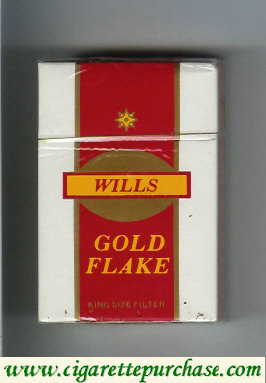 Gold Flake cigarettes hard box