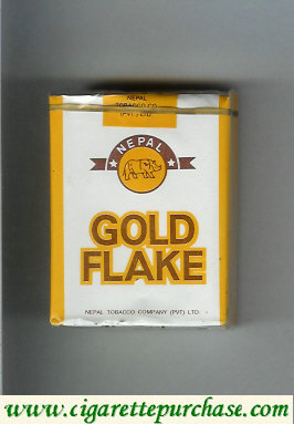 Gold Flake cigarettes soft box