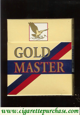 Gold Master 25s cigarettes hard box