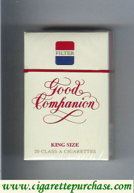 Good Companion Filter cigarettes hard box