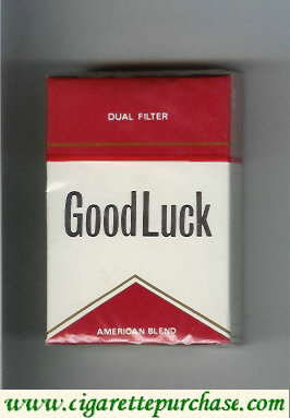 Good Luck American Blend Dual Filter cigarettes hard box
