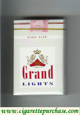 Grand Lights King Size cigarettes soft box