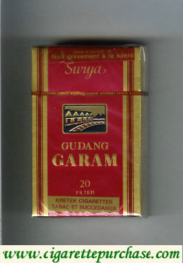 Gudang Garam Surya 20 Filter red cigarettes hard box