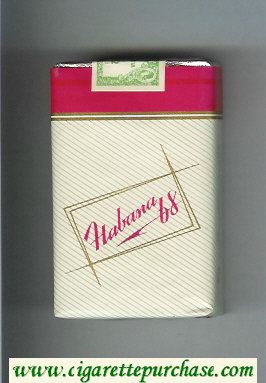 Habana 68 cigarettes soft box