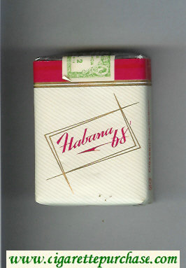 Habana 68 soft box cigarettes