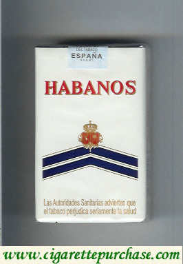 Habanos cigarettes soft box
