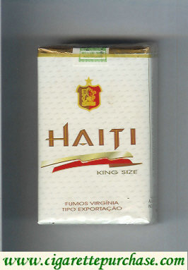 Haiti King Size cigarettes soft box