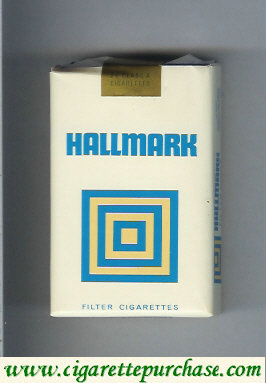 Hallmark Filter cigarettes soft box