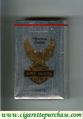 Harley-Davidson Lights cigarettes soft box