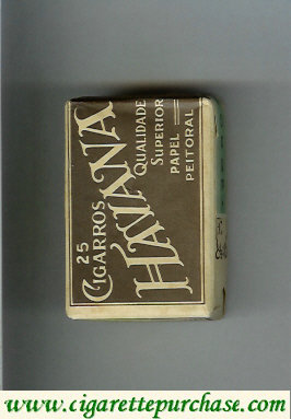 Havana Qualidade Superior Papel Peitoral cigarettes soft box