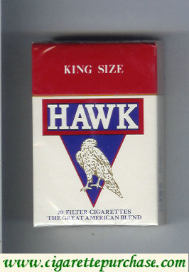 Hawk cigarettes hard box