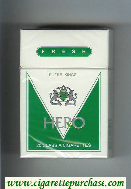 Hero Fresh cigarettes hard box