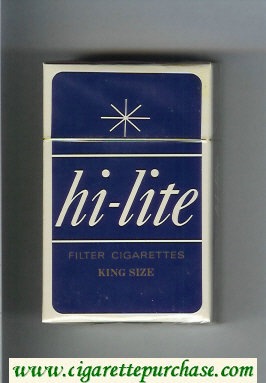 Hi-Lite cigarettes hard box