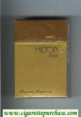 Hilton Kings Reserva Especial cigarettes hard box