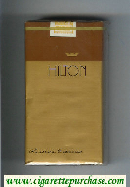 Hilton Reserva Especial 100s cigarettes soft box