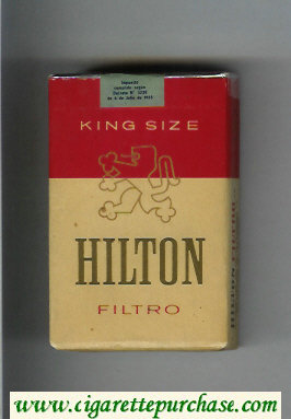 Hilton Filtro King Size cigarettes soft box