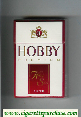 Hobby Premium Filter cigarettes hard box