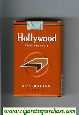Hollywood Virginia Taste Australian Blend cigarettes soft box